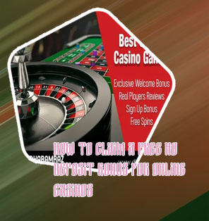 Online casino free signup bonus no deposit