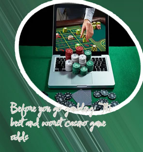 Online casino games with best odds