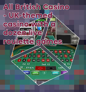 Online live roulette casino game