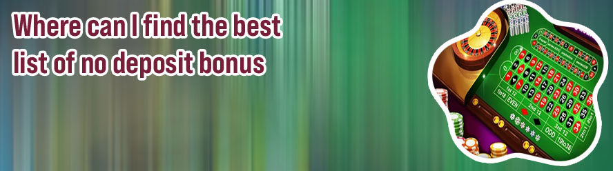 Online no deposit casino games